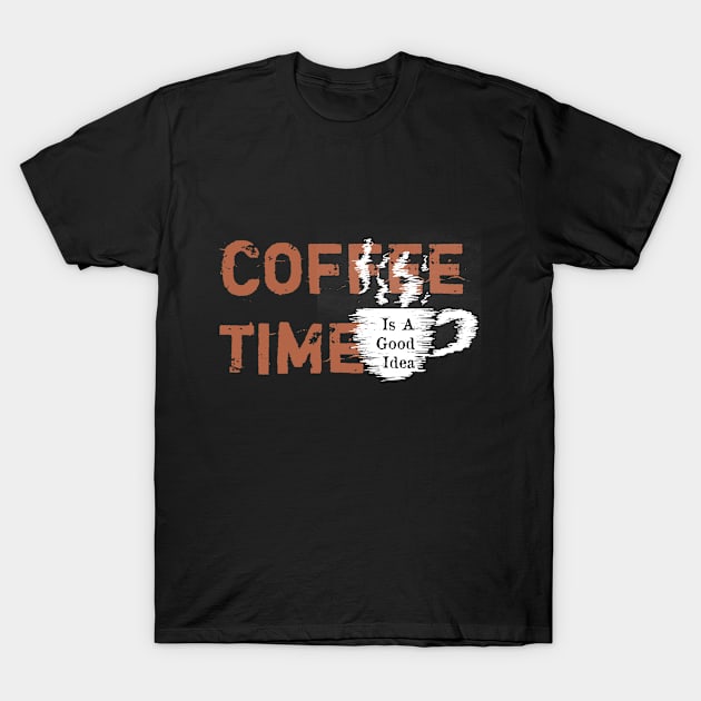 Coffee Time T-Shirt by radeckari25